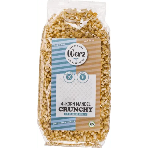 Werz 4-Korn-Mandel-Crunchy bio (250g) – Produktbild 1 von 1