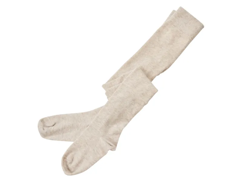 grödo Feine Kinder Strumpfhose Baumwolle (kbA) beige-melange Gr.5-6, Braun, – Produktbild 1 von 1