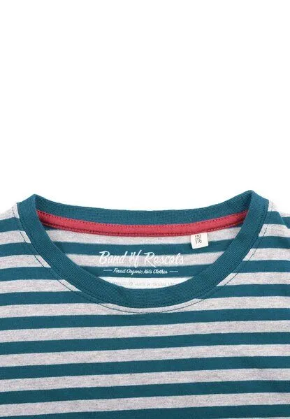 Band of Rascals Band of Rascals Striped T-Shirt, Dark-petrol, – Produktbild 4 von 4