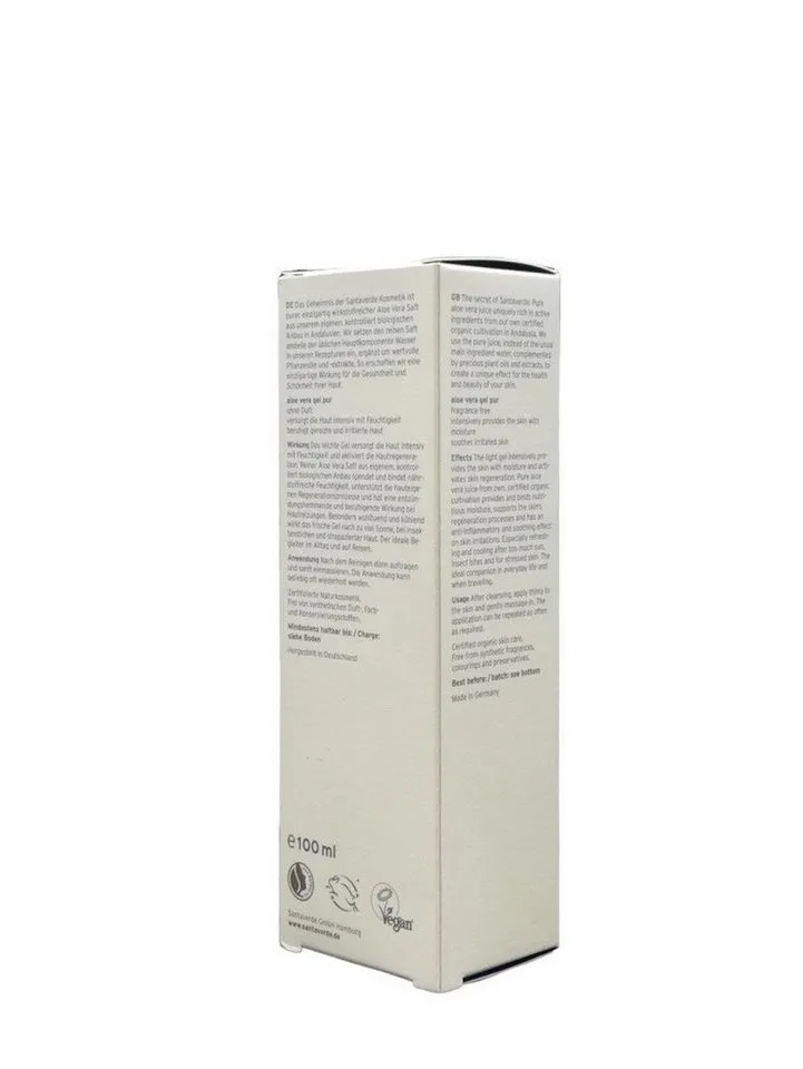 Santaverde Santaverde Hautpflegegel ALOE VERA GEL pur ohne Duft – Produktbild 3 von 3