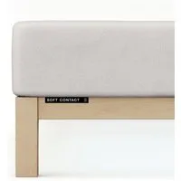 Schlafgut Schlafgut Spannbettlaken Soft Contact - 100% Biobaumwolle - wärmend, Gray light, – Produktbild 1 von 1