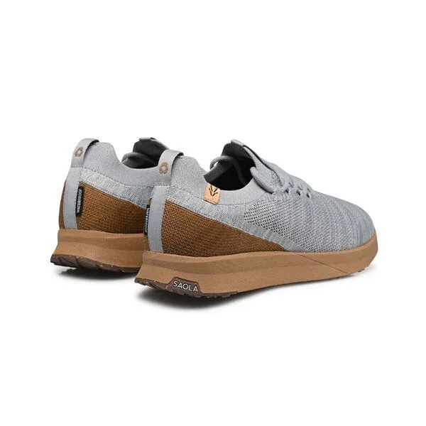 SAOLA SAOLA Vegan Waterproof Sneaker Herren - Tsavo Men 2.0 Waterproof, Ultimate grey, – Produktbild 3 von 4