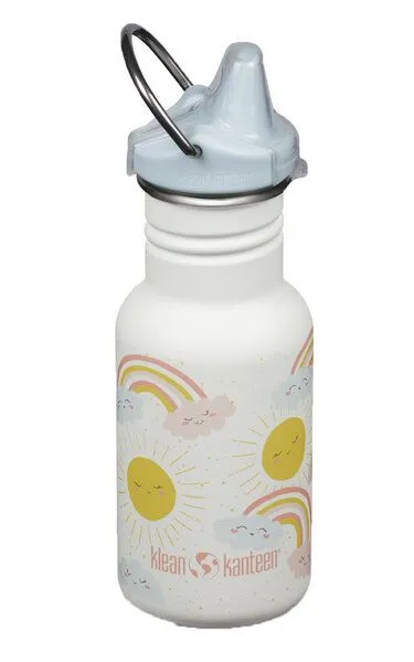 Klean Kanteen Klean Kanteen Kid Kanteen Classic Narrow (Sippy Cap) 355ml, Rainbows (regenbogen), – Produktbild 2 von 4