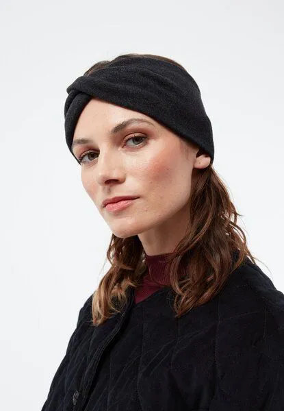 Givn Berlin Givn Berlin Stirnband GBBETH aus recycelter Baumwolle, Dark grey, – Produktbild 2 von 3