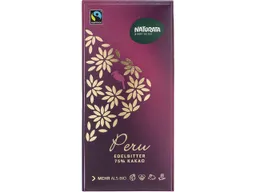 Naturata NATURATA Bio-Edelbitter-Schokolade "Peru" 75 % Kakao, 100 g – Produktbild 1 von 1