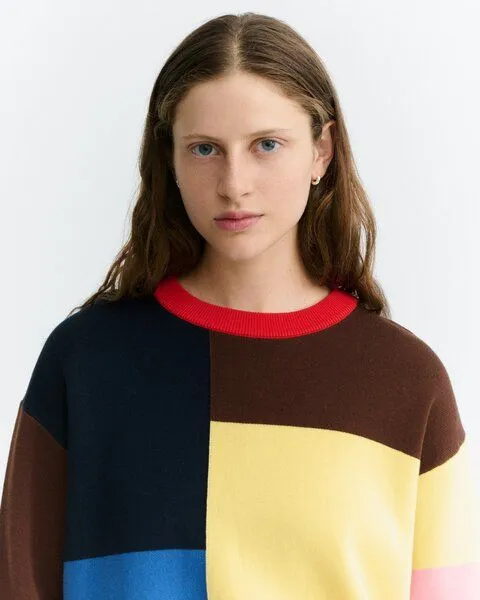 thinking mu thinking mu Strickpullover Colors Damen, Multicolor, – Produktbild 5 von 5