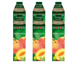 Copeo Saft, COPEO Pfirsichnektar aus fruchtigen Pfirsichsorten 1000ml 6er Pack – Produktbild 1 von 1