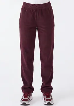 ORGANICATION ORGANICATION Damen vegan Jogginghose Aus Cord Priscilla In Burgunderrot – Produktbild 1 von 1