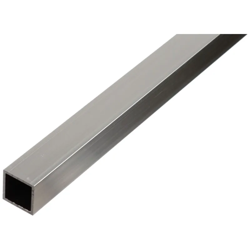 Alberts ALBERTS BA-Profil, Vierkant, Alu natur, LxBxHxS 2000 x 40 x 40 x 2 mm – Produktbild 1 von 1