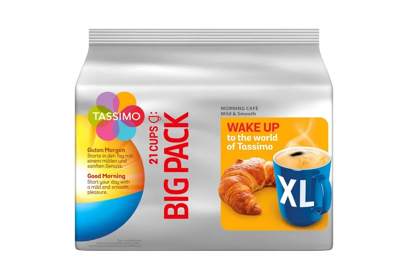 Tassimo Tassimo Kaffee Kapseln Morning Café XL Mild&Smooth T Discs 5x21 Getränke, (Packung, 5er Pack) – Produktbild 4 von 4