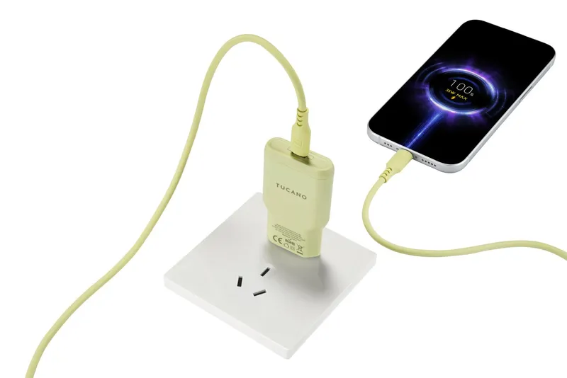 Tucano Tucano One Power Kit Zitrus USB-C 35W – Produktbild 3 von 4