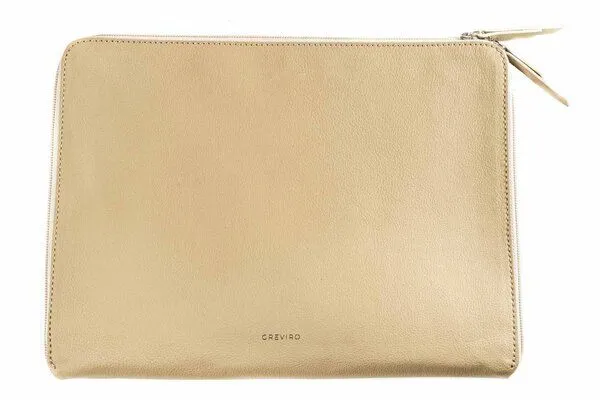 GREVIRO GREVIRO Tablet Tasche aus Kaktusleder (vegan) - für iPad, Surface & Galaxy Modelle, Beige, – Produktbild 3 von 4