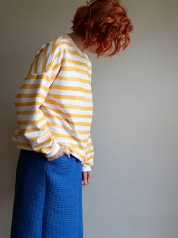 Ecostories Ecostories Oversized Sweatshirt Sonnenstreifen – Produktbild 1 von 1