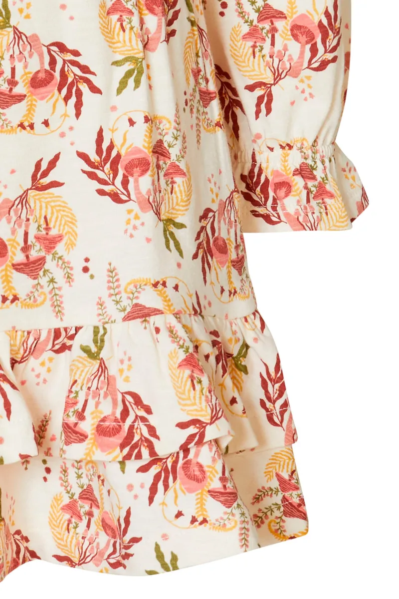 Noppies Kids Kleid Jordon, Beige, – Produktbild 3 von 3