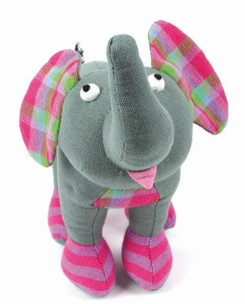 El Puente El Puente Softtoy "Elefant" | Fair Trade & Handmade aus Sri Lanka, Mehrfarbig, – Produktbild 1 von 1