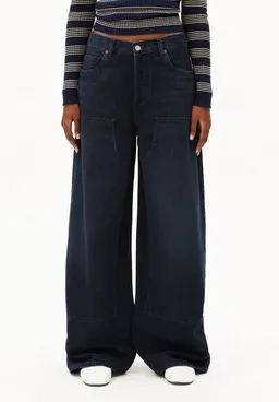 ARMEDANGELS ARMEDANGELS Weite Jeans AALTHEA Jeans aus Bio-Baumwoll Mix non stretch (Non-Stretch, Loose Fit) Mid waist – Produktbild 1 von 1