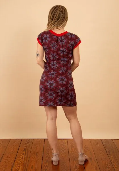 Die rote Zora Die rote Zora All Season Dress Starlight 3 Längen, Bordeaux, – Produktbild 4 von 5