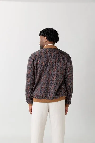 Yahmo Yahmo Oskar Wendejacke, Paisley/caramel (braun), – Produktbild 4 von 4