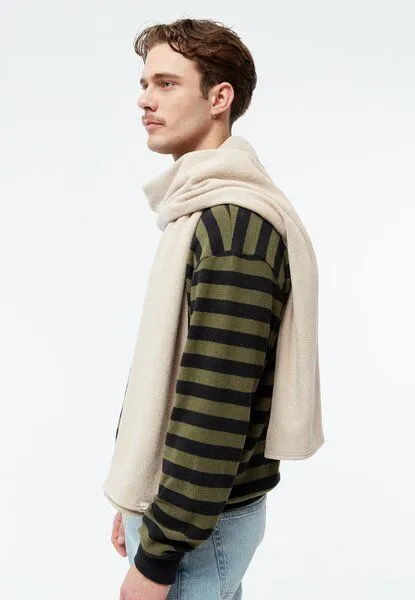 Givn Berlin Givn Berlin Schal GBDANA aus recycelter Baumwolle, Light beige, – Produktbild 2 von 4