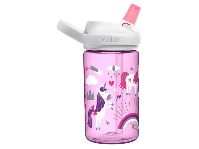 Camelbak Camelbak Kinder Trinkflasche Eddy und Kids Unicorn Party Fassungsvermögen 400 ml, Rosa, mehrfarbig, – Produktbild 2 von 2