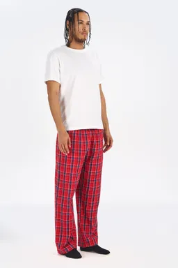 KOMODO KOMODO Herren vegan Pyjamahose Jim Jam Rot – Produktbild 1 von 1