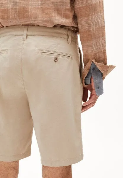 ARMEDANGELS ARMEDANGELS DAALOS Herren Shorts aus Bio-Baumwoll Mix, Sand stone, – Produktbild 3 von 4