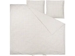 MELA Perkal Bettwäsche Set MAJULI Check | von MELA | Fairtrade & GOTS zertifiziert – Produktbild 1 von 1