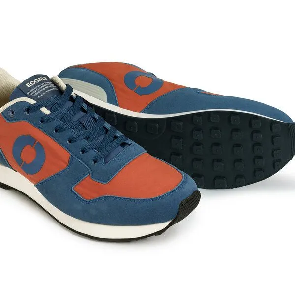 ECOALF ECOALF Retro Sneaker Herren - UCLA aus recyceltem Nylon, Burned orange /colbalt (orange, – Produktbild 2 von 4