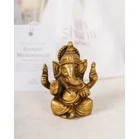 Oh Shanti Oh Shanti Ganesh Messingfigur – Produktbild 1 von 1