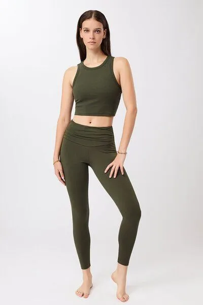mandala Mandala Pilates Tights, Leaf (grün), – Produktbild 3 von 4