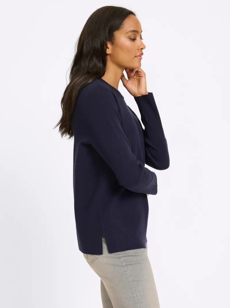 heine Pullover marine, Marine, – Produktbild 2 von 2