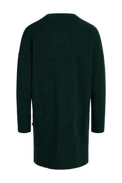 Klitmøller Collective Klitmøller Collective Langarm-Strickkleid Thea, Moss green, – Produktbild 2 von 4