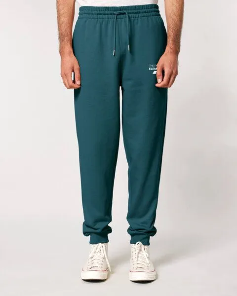 THE FACE OF ELEMENTS The Face of Elements Peak - Regular Fit Sweatpant aus 100% Bio-Baumwolle, Algae (grün), – Produktbild 1 von 3