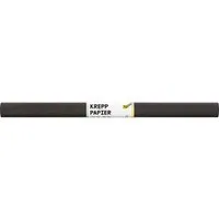 folia folia Krepppapier-Rollen, 50 cm x 2 m, 10 Rollen, schwarz – Produktbild 1 von 1