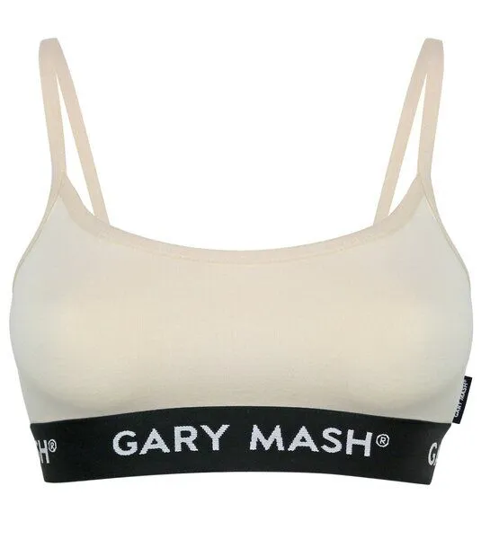 Gary Mash GARY MASH Bandeau Power BH aus Biobaumwolle, Ivory, – Produktbild 1 von 3