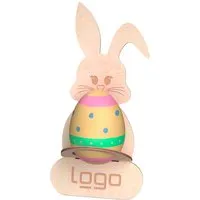 Eierbecher "Easter Buddy" FSC-zertifiziert, inkl. Lasergravur – Produktbild 1 von 1