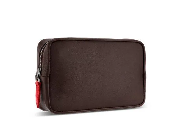 Pack & Smooch Pack & Smooch Kabeltasche "Longford" aus Leder, Magic Maus, USB, SD Karten, Dunkelbraun, – Produktbild 3 von 4
