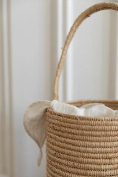 The Slow Label The Slow Label Korbtasche aus Raffia / Handgemacht in Marokko – Produktbild 4 von 4