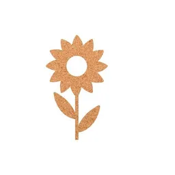 Kork-Deko Kork-Deko Sonnenblume als Pinnwand aus Kork XXL ca. 80x50 cm – Produktbild 1 von 1