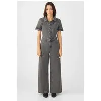 DAWN Dawn Damen vegan Overall Twitter Ss Dunkelgrau – Produktbild 1 von 1
