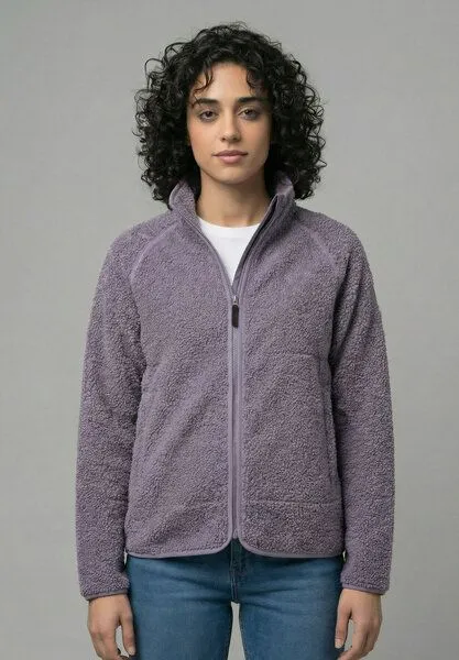 derbe derbe Fleecejacke „Kuschelby“, Purple sage, – Produktbild 1 von 4