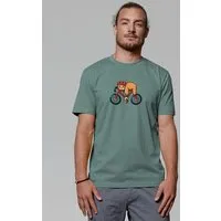 watapparel watapparel T-Shirt Unisex Sloth, Green bay, – Produktbild 1 von 1