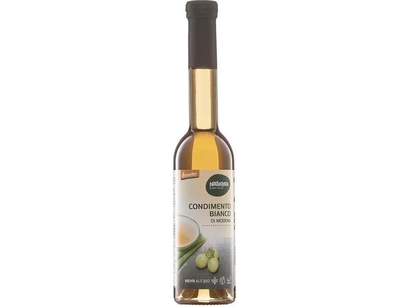 Naturata Naturata Bio-Balsamicoessig "Condimento Bianco Di Modena", demeter-zertifiziert, 250 ml – Produktbild 1 von 1