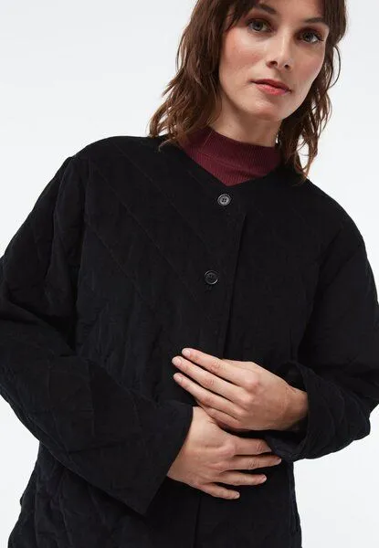 Givn Berlin Givn Berlin Steppjacke GBBETHANY aus Babycord, Black, – Produktbild 1 von 4