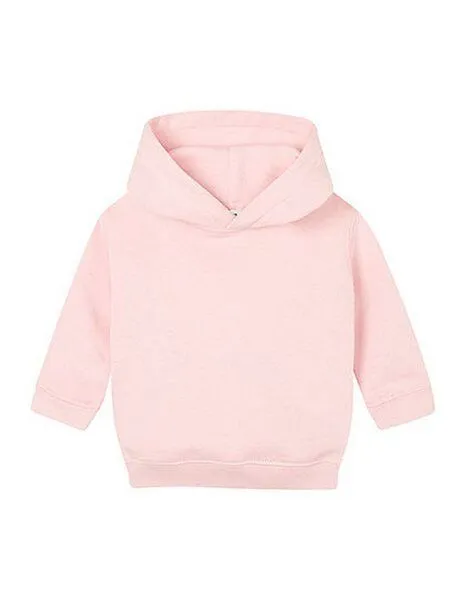 Babybugz Babybugz Baby Hoodie Hoody Kapuzenpullover T-Shirt 6 - 24 Monate 280 g/m² Bio Baumwolle Vegan, Soft pink, – Produktbild 2 von 4