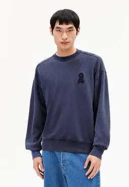 ARMEDANGELS ARMEDANGELS ICONIC Å EMAAL GMT DYE Herren Sweatshirt aus Bio-Baumwolle – Produktbild 1 von 1