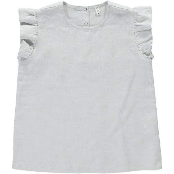 PETER JO PETER JO Shirt Rose aus Leinen, Creme, – Produktbild 1 von 1