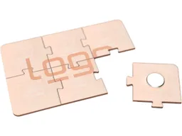 Holz-Puzzle "Magnetix" inkl. 1-farbiger Logogravur – Produktbild 1 von 1