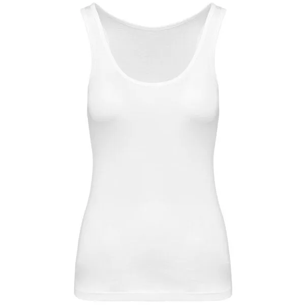 Greenspired Greenspired Basic Bio Damen TankTop XS-XXL 145g/m², Weiss, – Produktbild 1 von 2