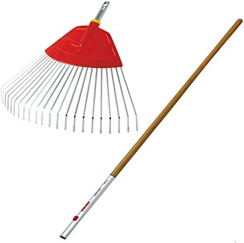 Wolf-Garten Wolf-Garten Fächerbesen Set Fächerbesen mit Holz-Stiel UF-M/ZM 140, 145 x 19 x 46 cm, (1-tlg) – Produktbild 1 von 1